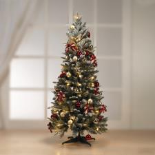 MASCAGNI ALBERO DI NATALE ABETE LED POP-UP H.150 100 LED DIAM.70