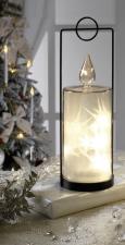 MASCAGNI Decorazione Natale Lanterna 32 cm con led