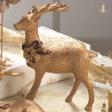 MASCAGNI DECORO RENNA RESINA H.20 CM