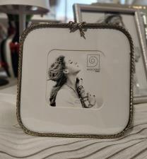 MASCAGNI PORTAFOTO CORNICE 8X8 CM SILVER PICCOLA QUADRATO