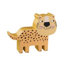 MASCAGNI SALVADANAIO LEOPARDO IN MDF GIALLO