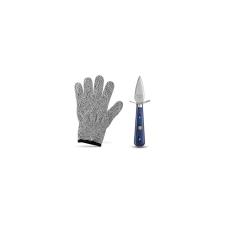 POZZI MILANO COLTELLO OSTRICA con GUANTO BLUE