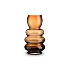 POZZI MILANO VASO VETRO AMBRA 24 CM