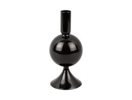 PRESENT TIME PORTACANDELA NERO HOLDER SPARKLE BALL