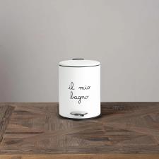 SIMPLE DAY Pattumiera Il mio bagno 5 l bianco
