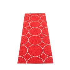 Tappeto Pappelina Boo Rosso Vaniglia 70x200