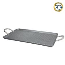 TOGNANA DOPPIA GRILL - 48x30 Cm Alluminio Nero LINEA MYTHOS