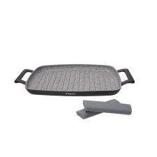 TOGNANA Grill Rettangolare 37x28 cm con presine Linea Ambiziosa