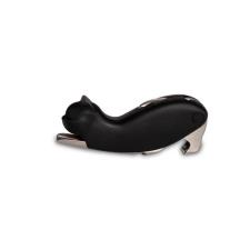 WD LIFESTYLE Apribottiglie in acciaio con decoro GATTO NERO