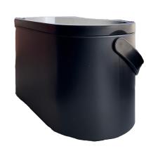 WD LIFESTYLE BEAUTY CASE CON SPECCHIO LED PORTATILE NERO