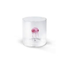 WD LIFESTYLE Bicchiere in vetro borosilicato 250 ml Decoro MEDUSA