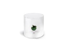WD LIFESTYLE Bicchiere in vetro borosilicato 250 ml Decoro MELA