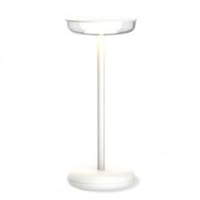 WDLIFESTYLE LAMPADA DA TAVOLO HYGGE RICARICABILE BIANCO