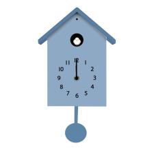 WDLIFESTYLE Orologio a cuc&ugrave; avion